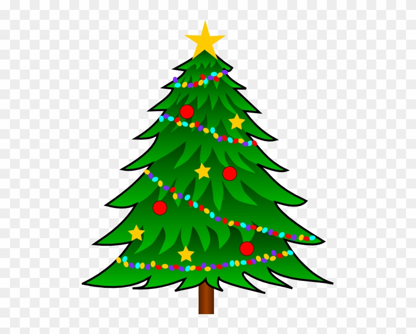 Christmas Tree Clip Art At Clker - Christmas Tree Throw Blanket #407231