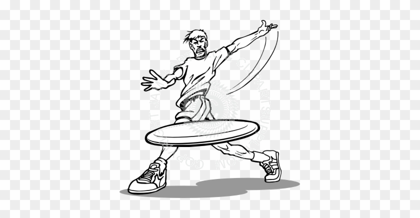 Throw - Frisbee Throw Clip Art #407239