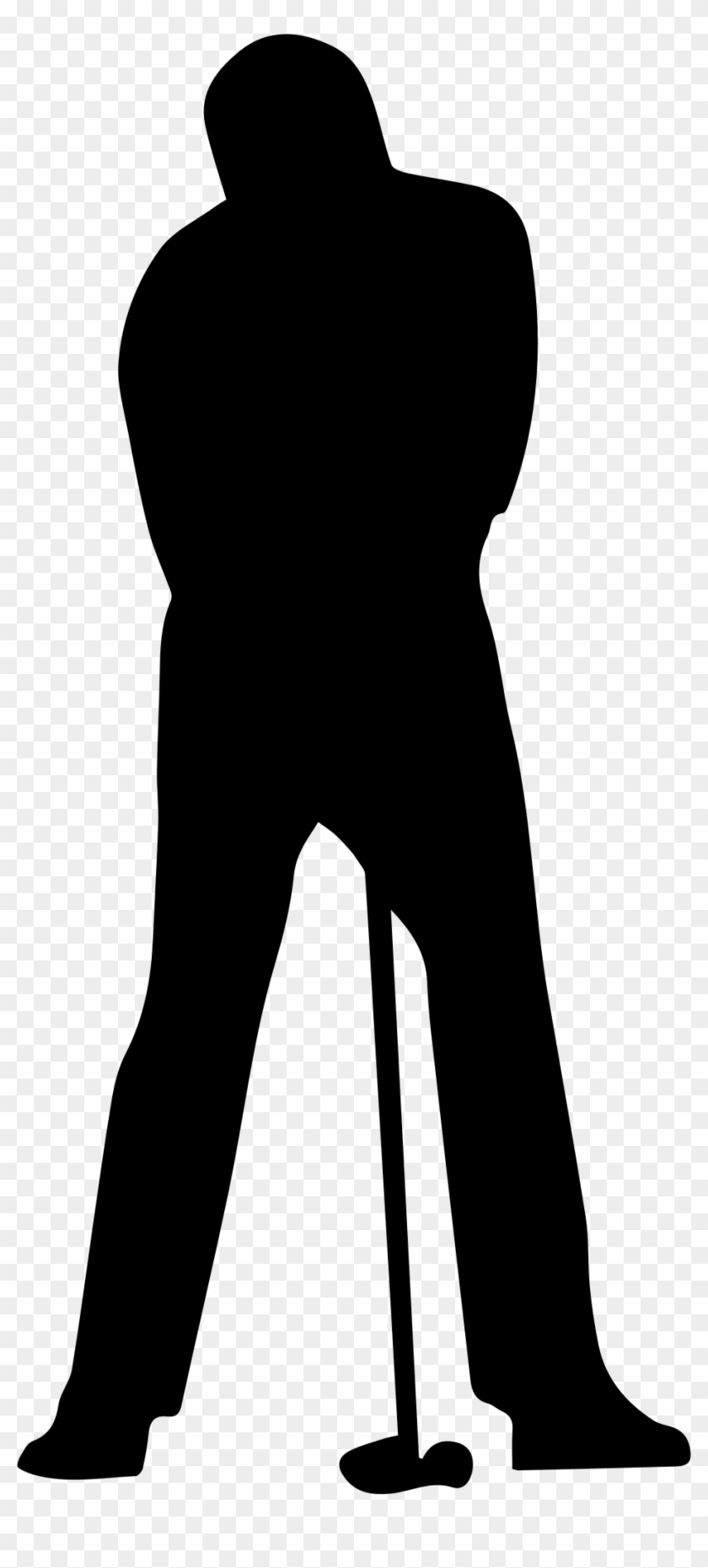 Big Image - Golfer Clip Art Putting Png #407262