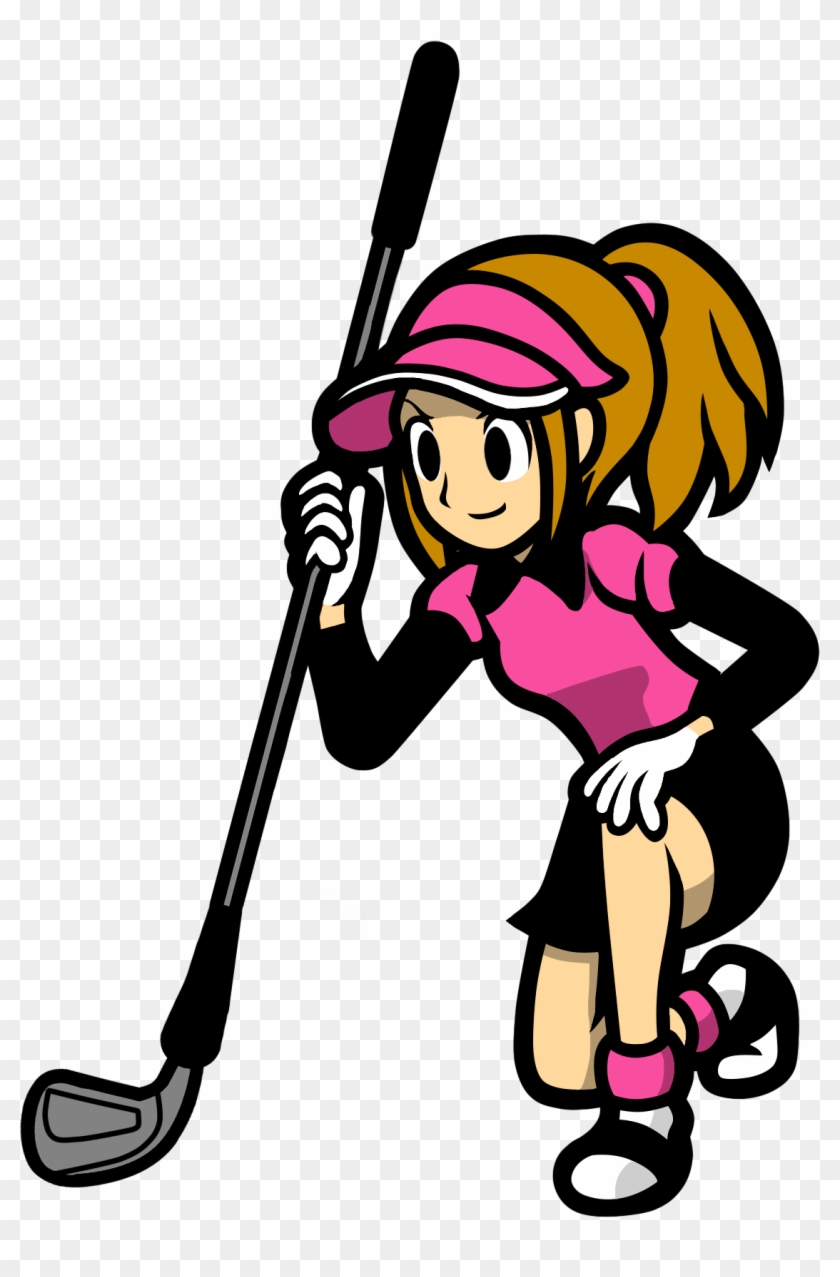 Female Golfer Wii - Rhythm Heaven Female Golfer #407328