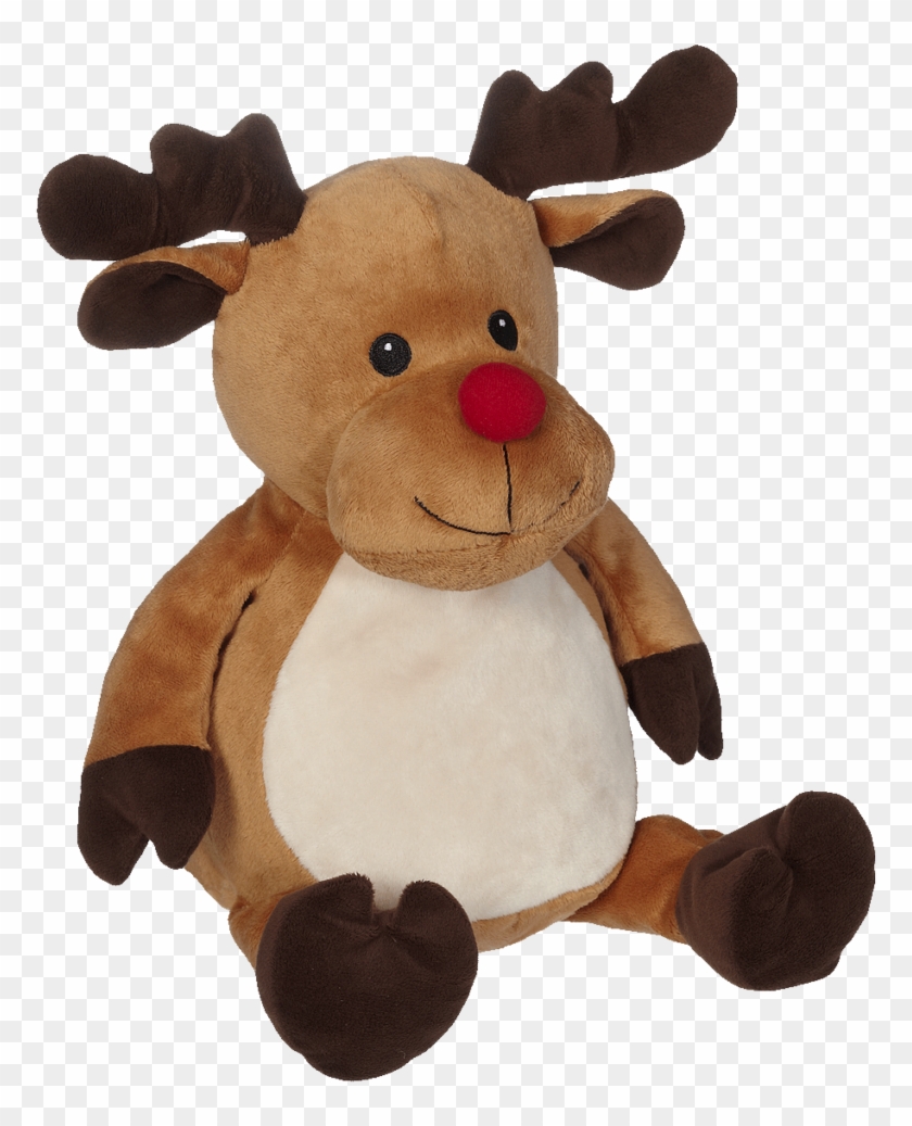 Reindeer Eb - Embroidery Buddy Stuffed Animal - Randy Reindeer 16" #407362