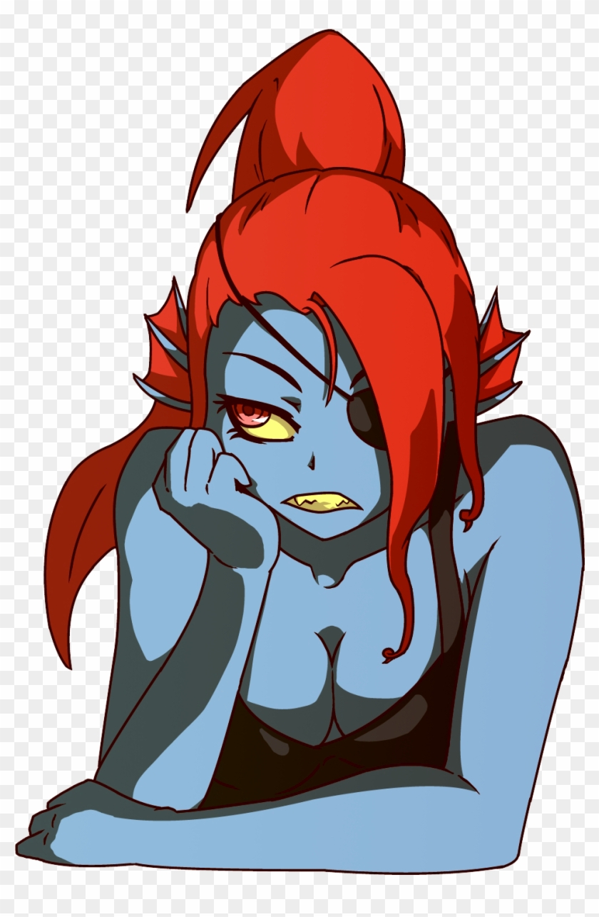 Undertale Red Fictional Character Mammal Cartoon Vertebrate - Undertale Anime Undyne #407405