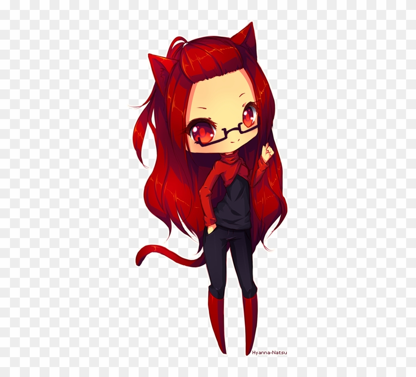 Chibi Remona Bonus By Hyanna-natsu - Chibi Anime Girl Red Hair #407411