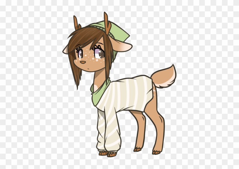 Drawn Reindeer Chibi - Chibi Deer #407464