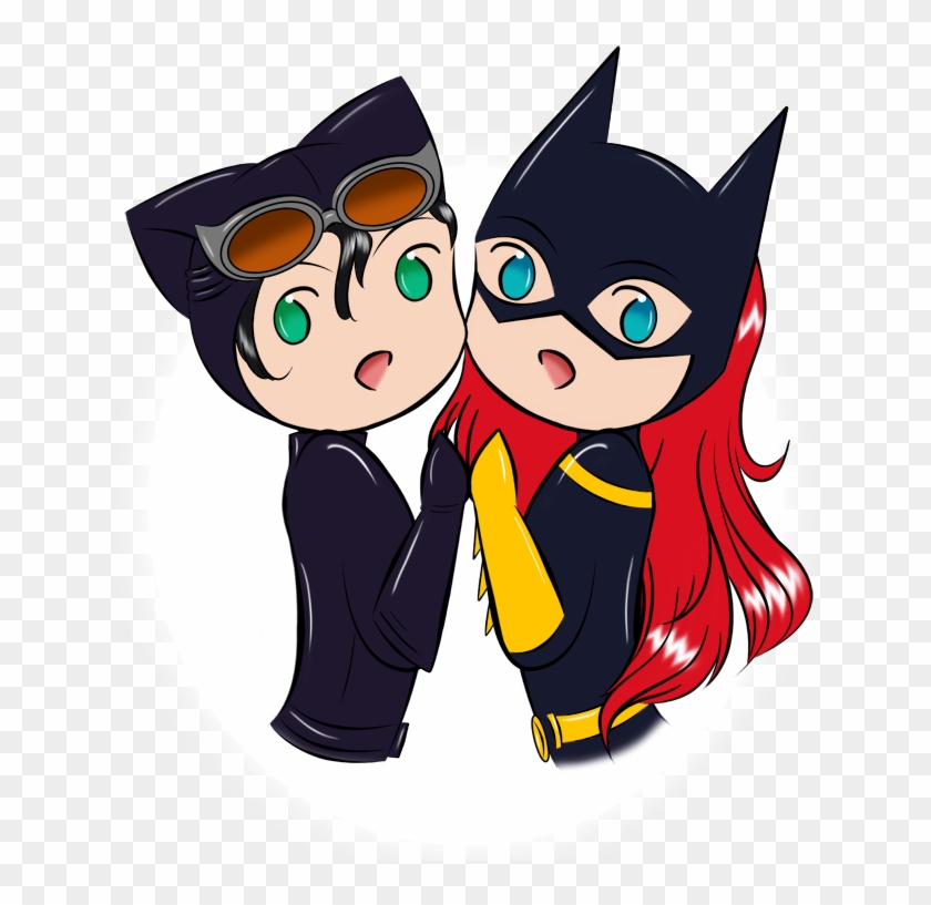 Sug= Batgirl And Catwoman By Aizu-chan - Batman Chibi And Catwoman #407524