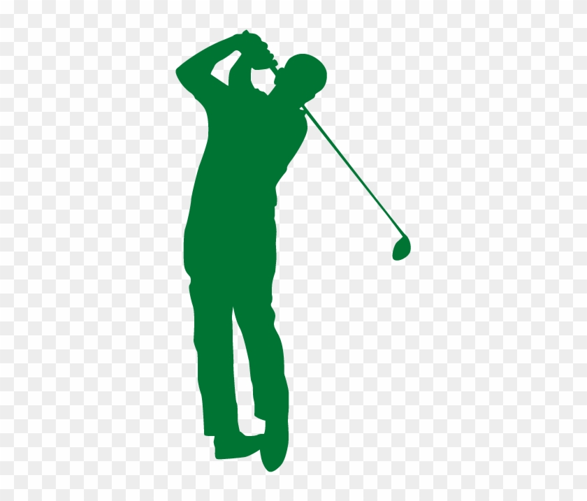 Golfer Silhouette Clip Art #407627