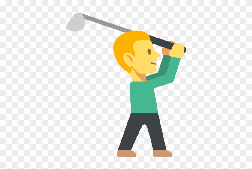 Golfer Emoji - Golf Emoji Png #407747