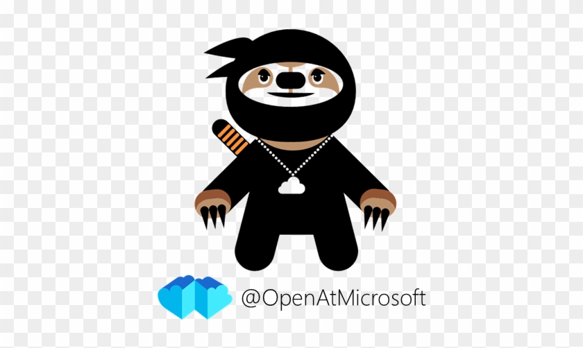 As You Can Notice, The Sloth Came With The Addition - Microsoft Ninja Sloth #407842