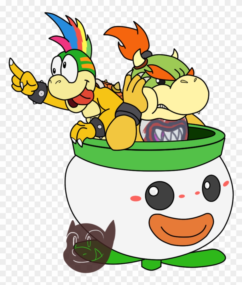 Bowser Jr And Lemmy Koopa By Sloth-power - Lemmy Koopa And Bowser Jr #407877