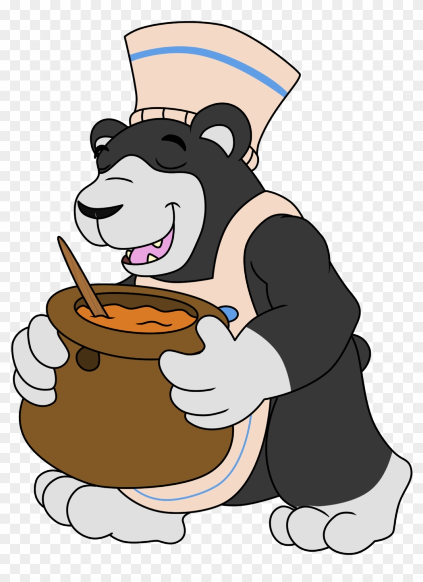 Chef Bear - Cartoon #407889