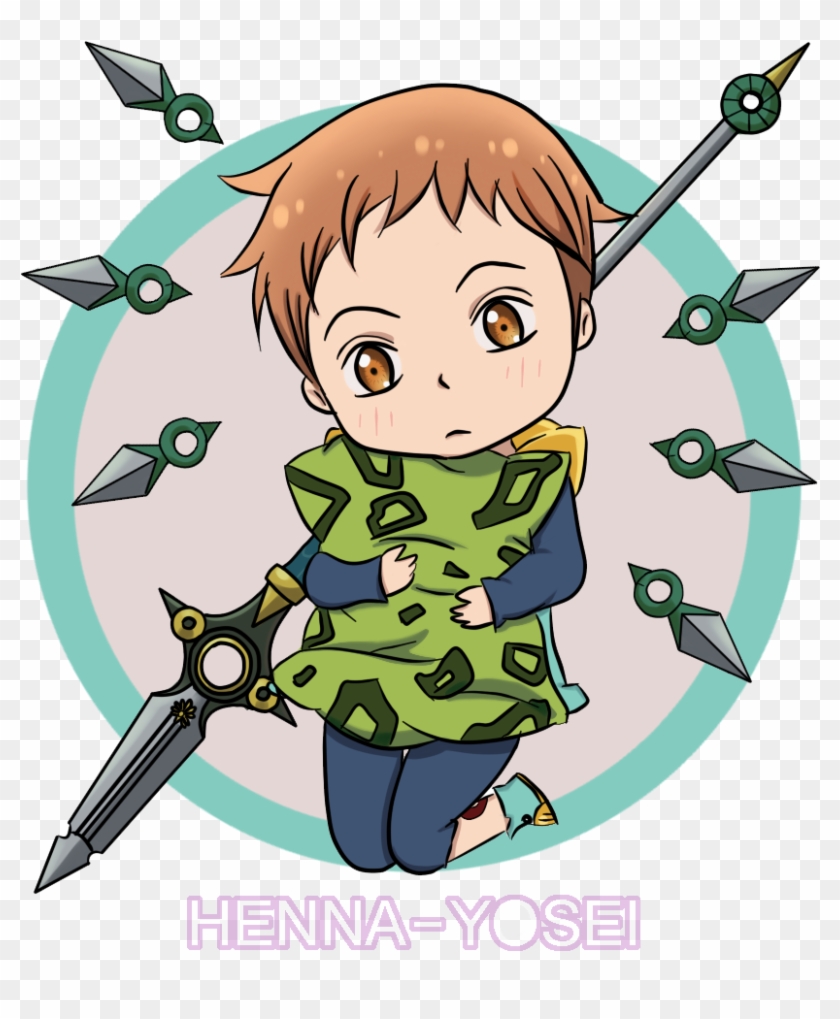 The Seven Deadly Sins Meliodas Chibi Sloth Aang - Seven Deadly Sins Fairy King #407893