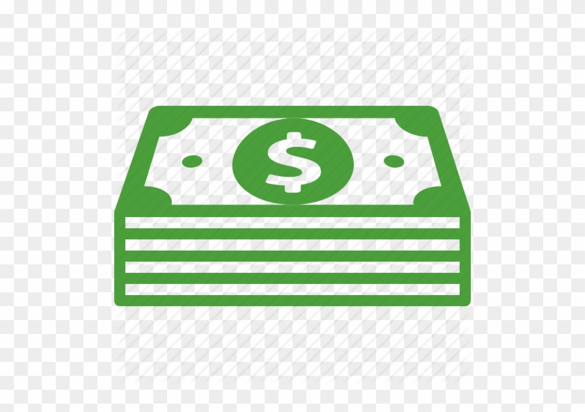 Buck Clipart Stack Money - Money Stack Icon #407918