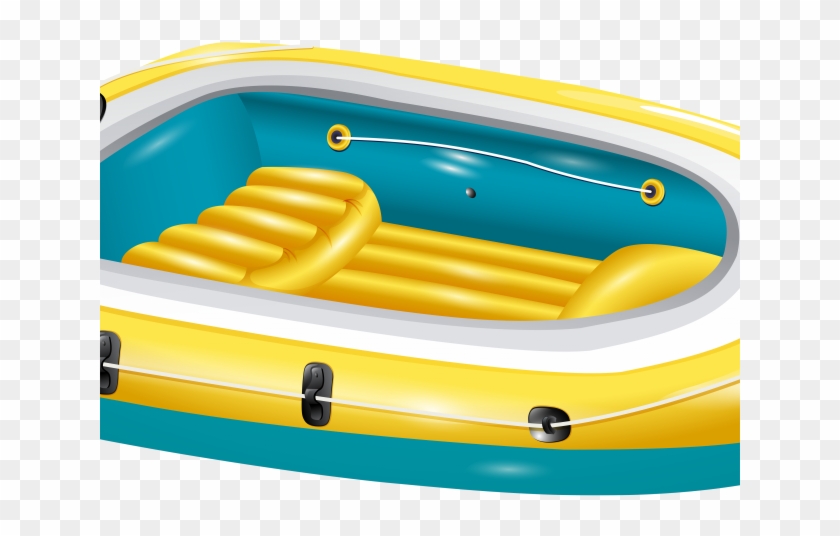 Raft Clipart Inflatable Boat - Teth #407937
