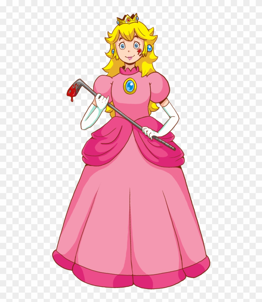 Peach's Golf Club By - Cartoon #407969