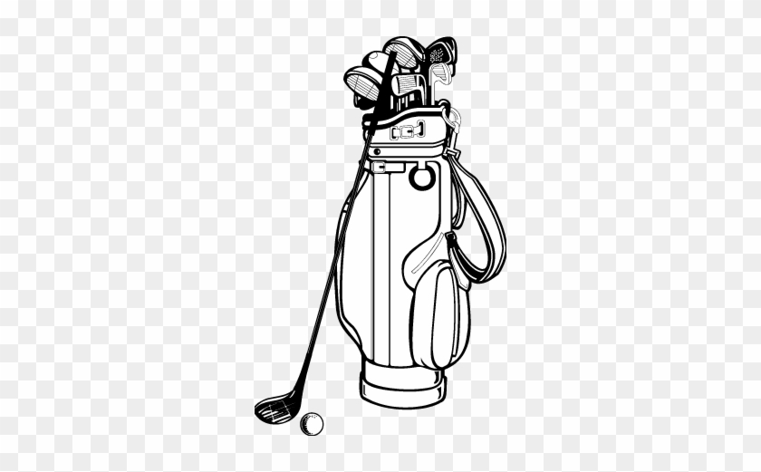 Golf Club Bag Clip Art - Golf #407971