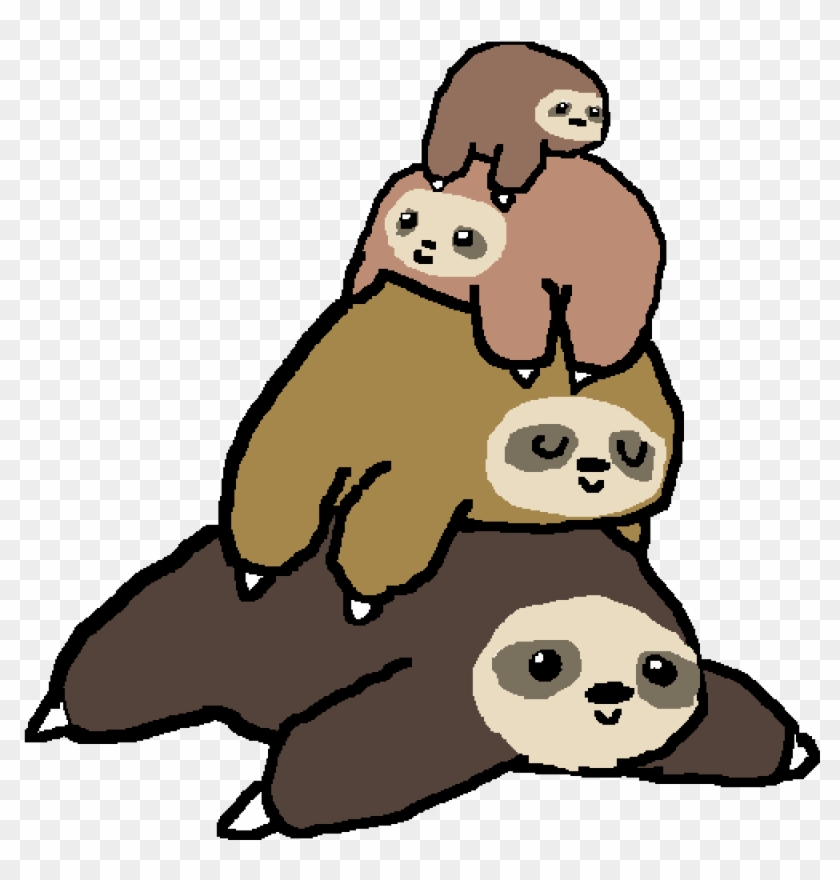 Sloth Stack - Sloth Cartoons #408007