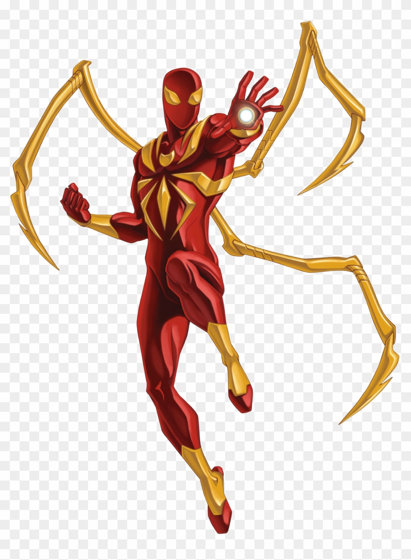 Iron Man Clip Art - La Araña De Hierro Spiderman #408008