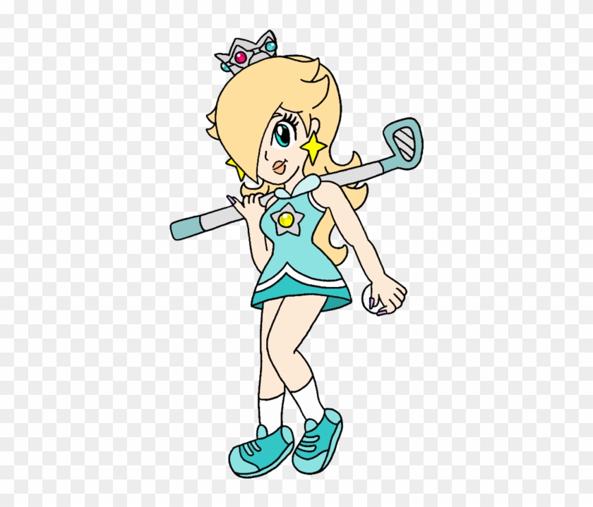 Golf Rosalina Collab By Rafaelmartins On Deviantart - Mario Golf Rosalina #408018