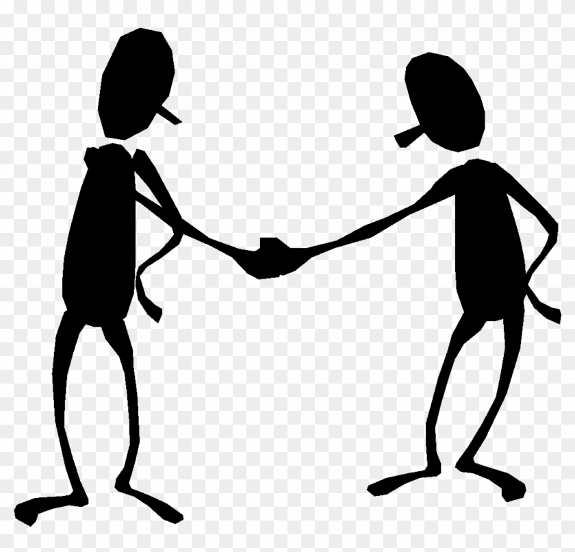 If You Enjoy Organized Golf That Includes Tournaments - Clip Art People Shaking Hands #408032