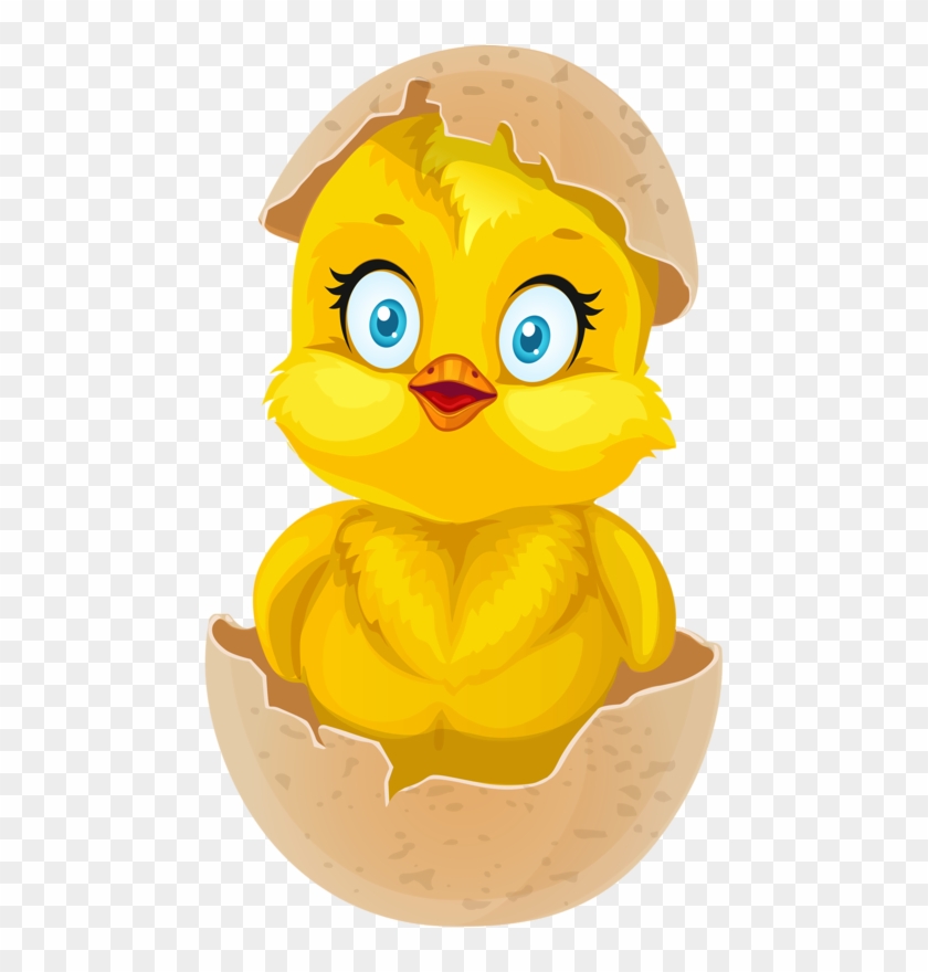 Фото, Автор Soloveika На Яндекс - Chick Hatching From Egg Clipart #408081