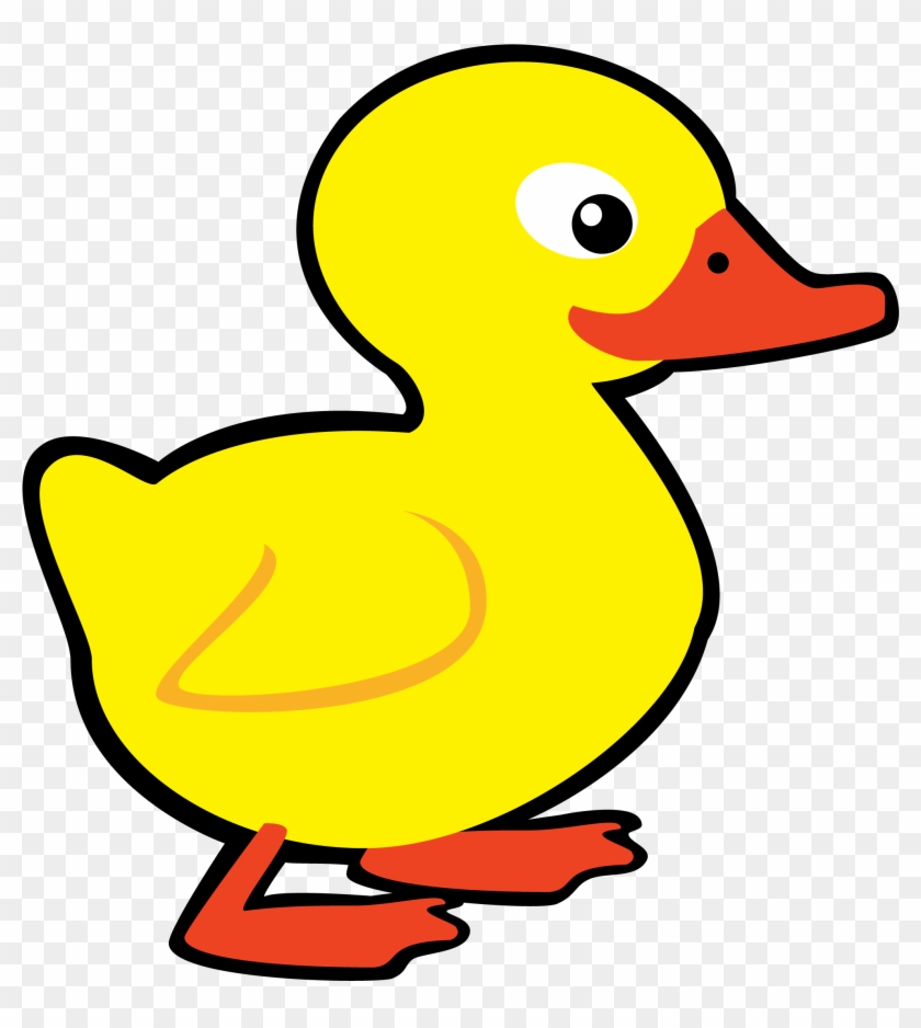 Duck Child Illustration - Dibujos De Color Amarillo #408152