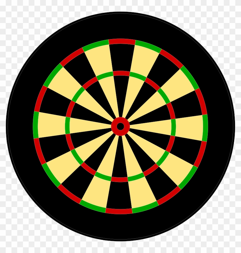 Free To Use Public Domain Sports Clip Art - Dart Board #408164