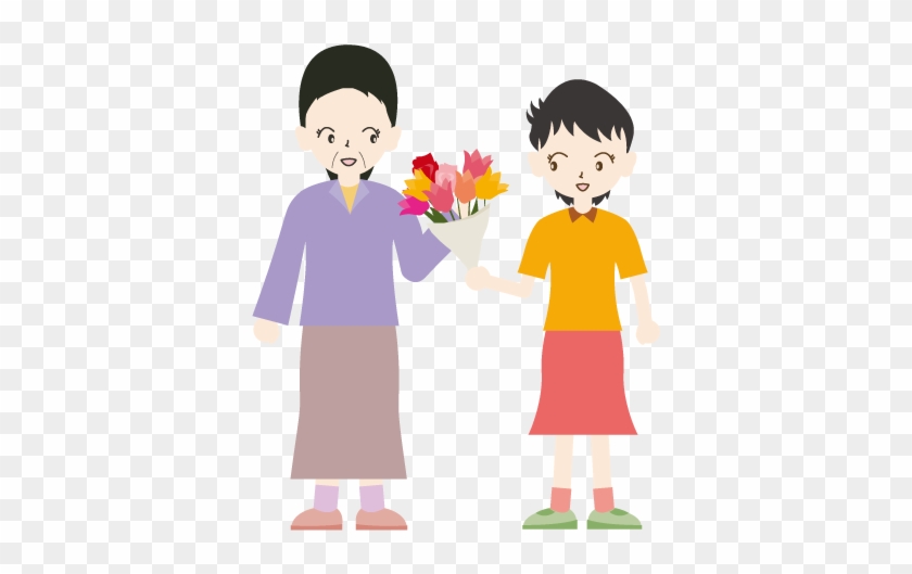 母の日/花束 - 季節イラスト - 無料素材 - イラスト #408225