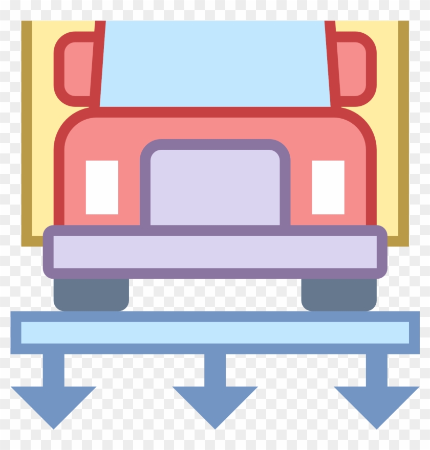 Weigh Station Icon - Weigh Bridge Clipart #408232