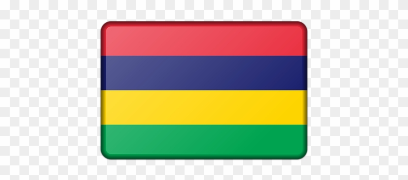 Banner, Dekoration, Flagge, Mauritius - Azul Vermelho Amarelo Verde #408319