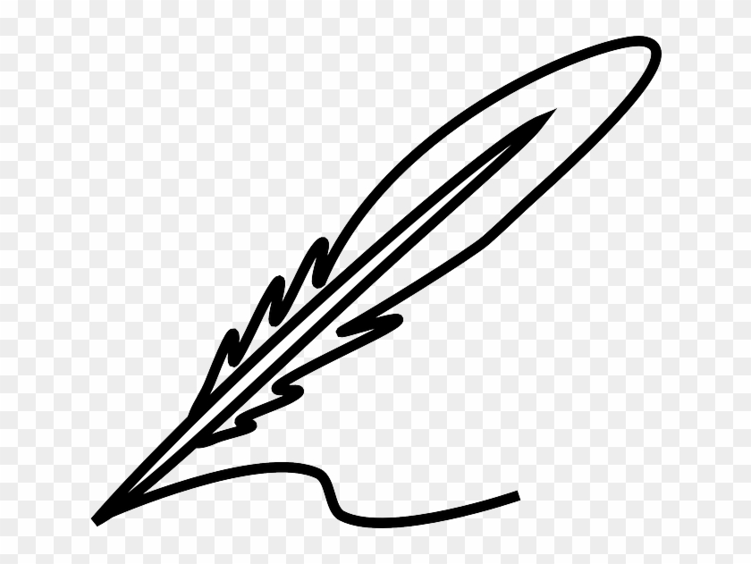 Free Pictures Free Vectors - Feather Pen Clipart Transparent #408342