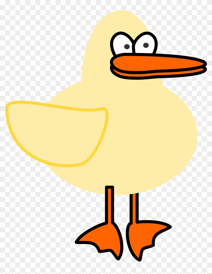 Duck Clipart Silly - Silly Duck #408380