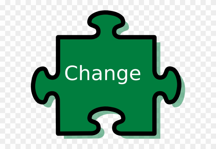 Change Clip Art At Clker - Puzzle Pieces Clip Art #408478