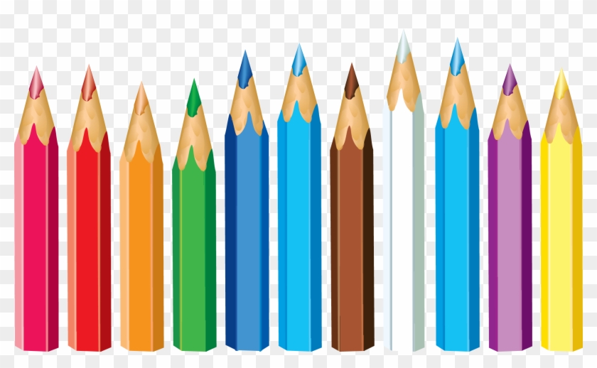 Pencil Clipart Ten - Pencil Png #408519