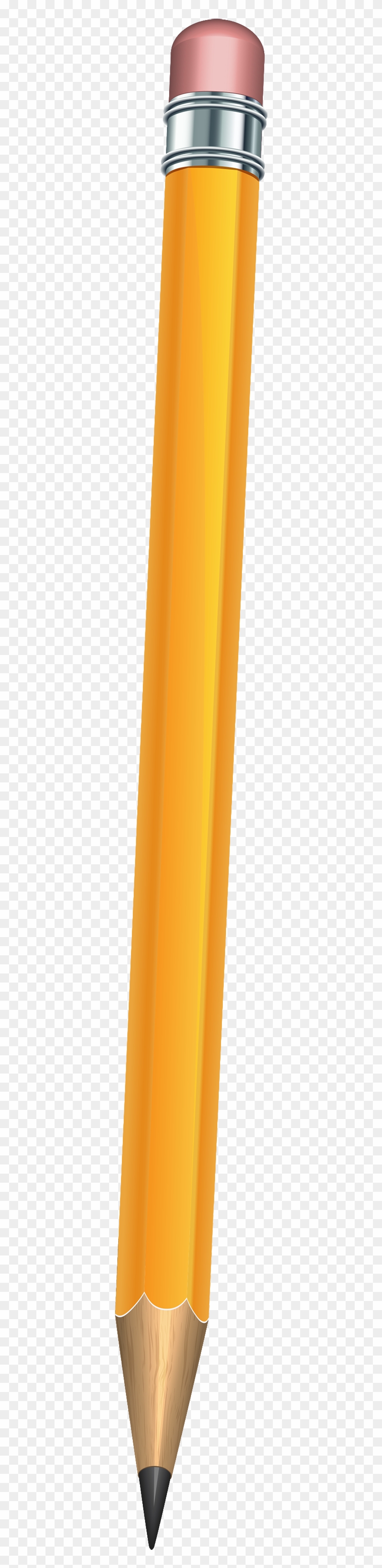 Yellow Pencil Clipart - Clip Art #408568