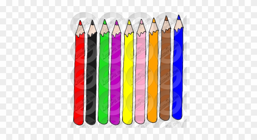 Colored Pencils Picture - Picket Fence #408584