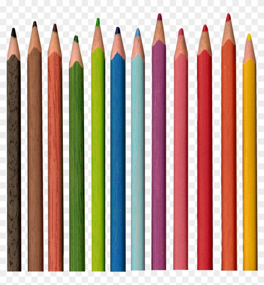 Colorful Pencils Png Image - Карандаши #408596