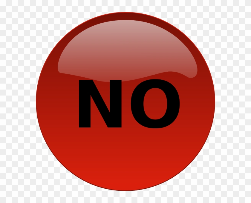 No Button Clip Art At Clker - No Button Png #408680