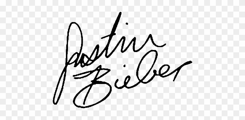 Justin Bieber Signature #408890