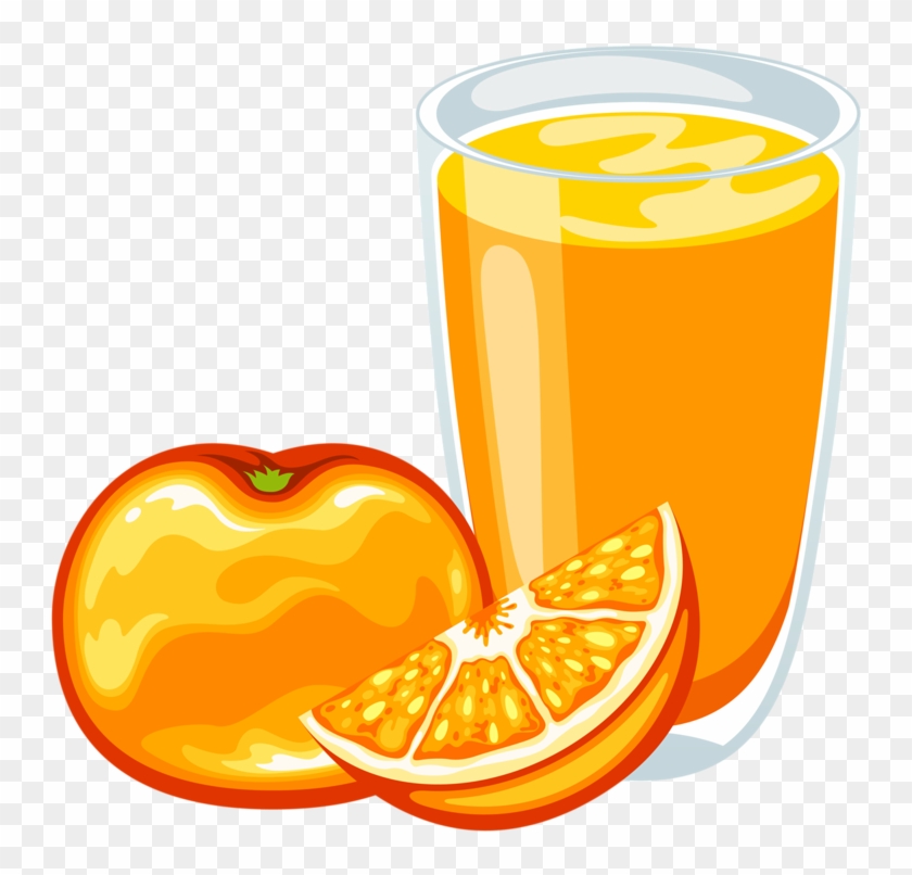 Orange Juice Orange Drink Apple Juice - Orange Juice Cartoon Png #409063