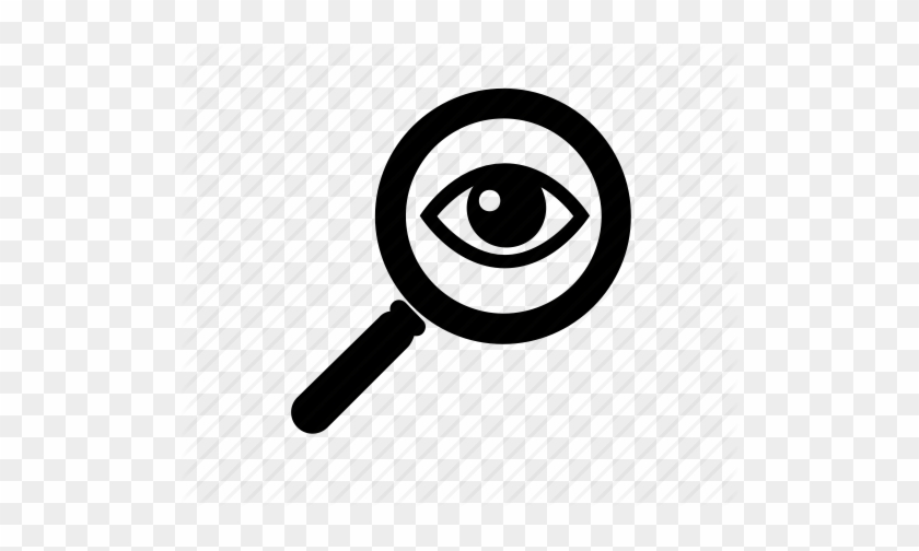 19 Eyes Icon Packs - Magnifying Glass With Eye #409079