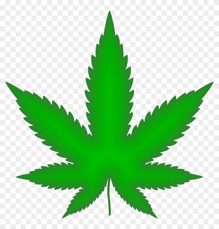 Leaf Green - Cannabis Clip Art #409162