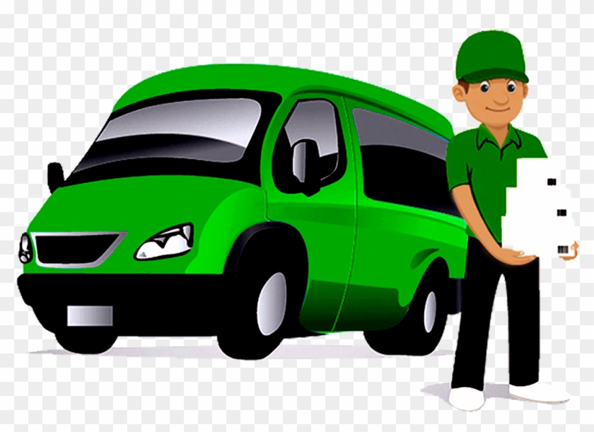 Man And A Van Hampshire - Delivery Car Logo #409207