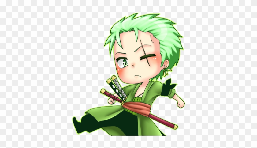 One Piece Chibi Png - One Piece Zoro Chibi, Transparent Png, png download,  transparent png image