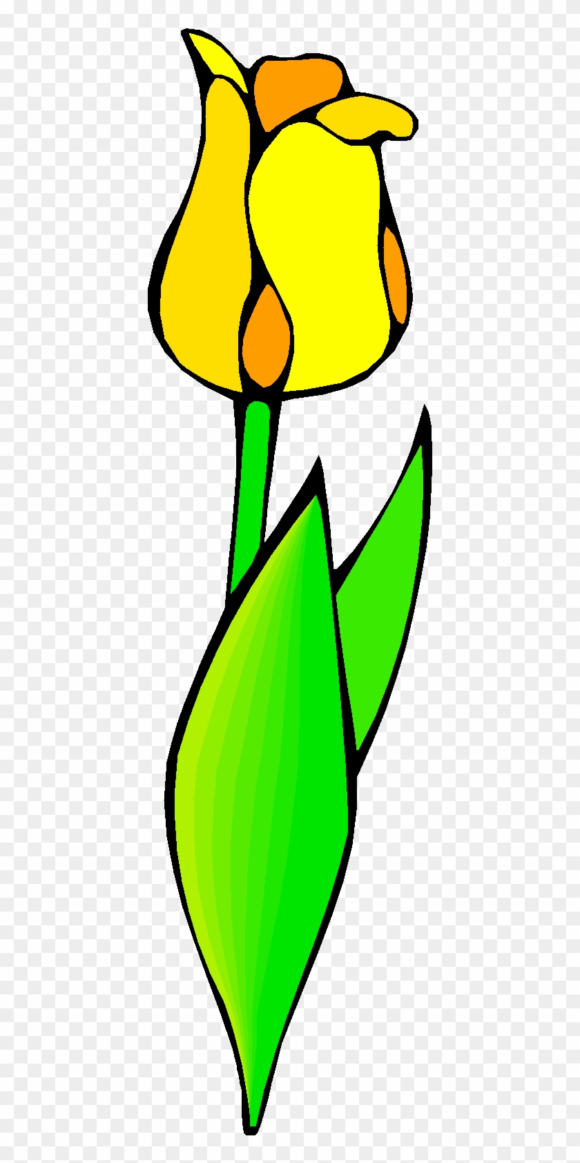 Clipart Gratis - Tulip #409260