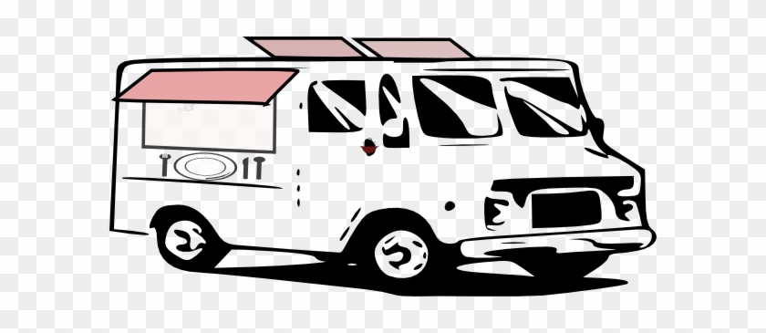 Mobile Chef Truck Clip Art At Clker - Transparent Background Food Truck Clip Art #409450