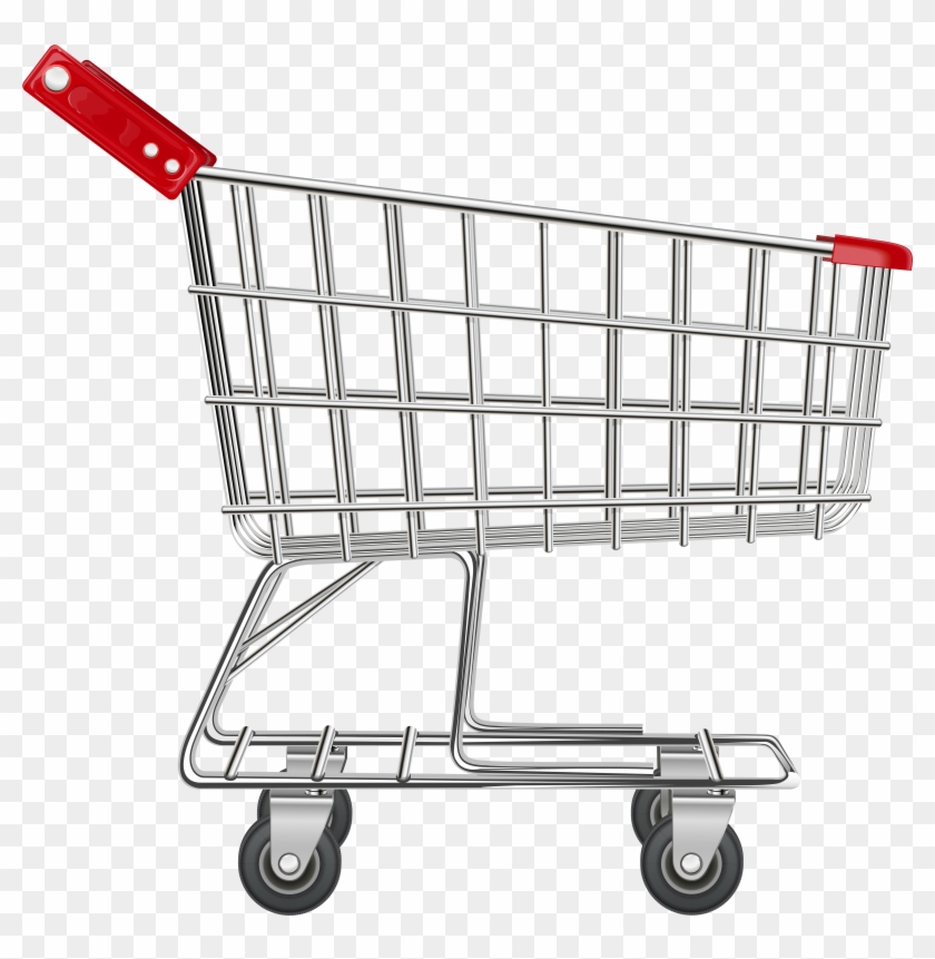 Shopping Cart Transparent Png Clip Art Image - Shopping Cart Clip Art #409487