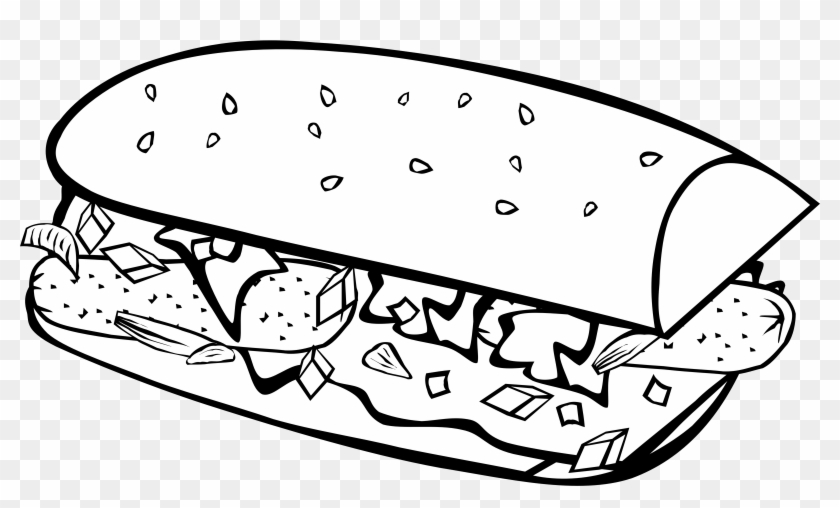 Food Drawings Black And White #409524