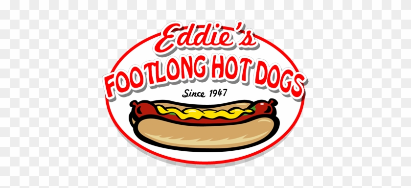 Hot Dog Clipart Footlong - Eddie's Footlong Hot Dogs #409577
