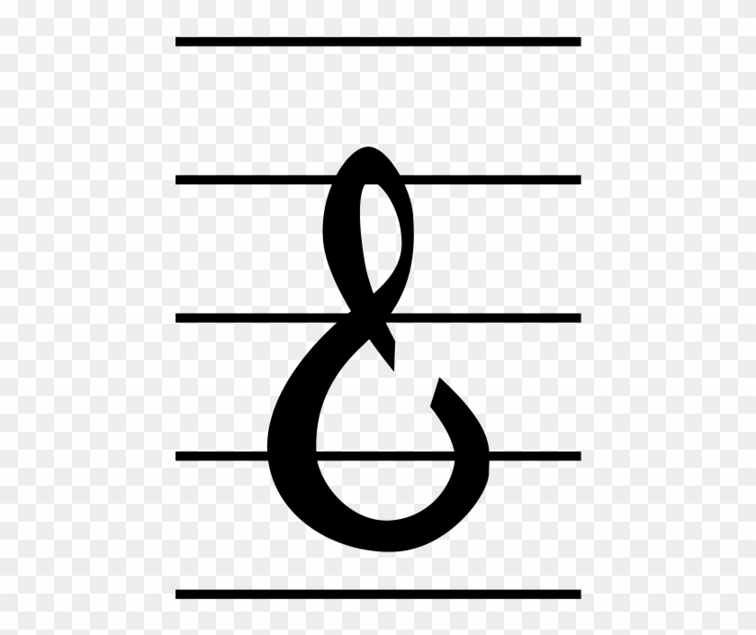 Mensural G Clef - Mensural G Clef #409848