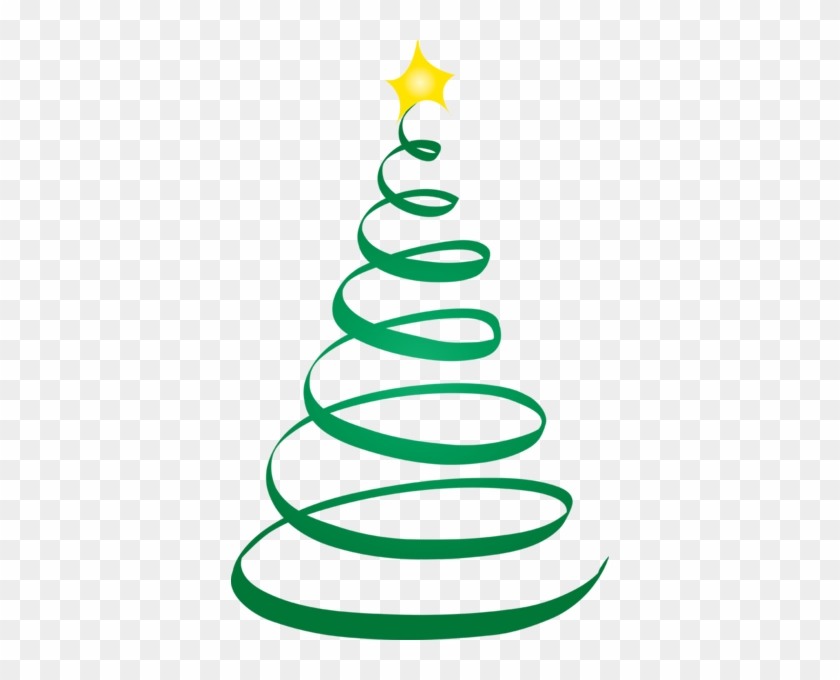 Christmas Tree - Swirl - Christmas Tree Spiral Png #410015